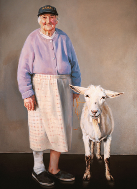 Artist Keeps The Memory Of The Goat Lady Alive Dartmouth